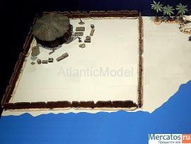 солдатики 1/32 Barzso Остров сокровищ Набор без фигур 4