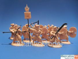 солдатики 1/32 EXFORCE Персидская пехота Бессмертные 9 фигур 6