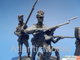 солдатики 1/32 A Call to Arms Бельгийская пехота 4 шт 3