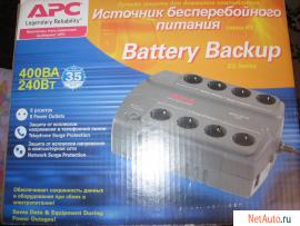 ИБП APC BE400-RS Back-UPS ES 400VA