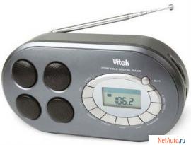 Радиоприемник с часами Vitek VT-3597
