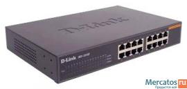 коммутатор D-Link DES-1016D