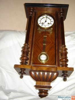 Антикварные настенные часы Gustav Becker 5