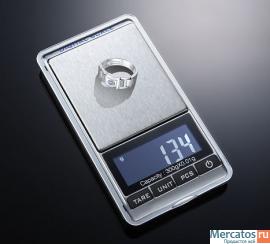 Весы карманные электронные ювелирные 300г х 0.01г
