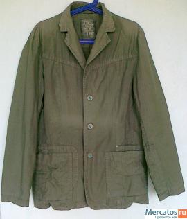 Пиджак Tom Tailor, стильный, хлопок