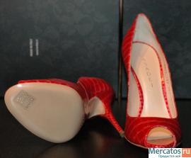 Casadei туфли Оригинал красные 3