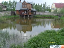 Дача с прудом и баней на участке (МОНИНО/Лосино-Петровск)