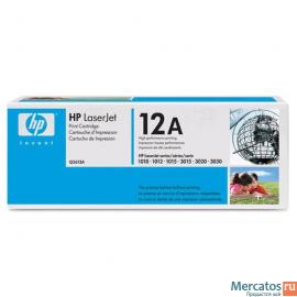 Картридж Hewlett-Packard Q2612A для HP 1010/1012/1015/3015/3020/