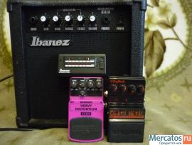 Ibanez Gio GRG 170dx + Комбик + 2 Педали + Тюнер 3