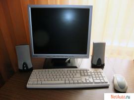 ПРОДАМ КОМПЬЮТЕР PENTIUM 4 + МОНИТОР ЖК 17” + колонки Genius + к