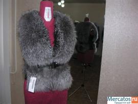 Меховые жилеты из чернобурки 2