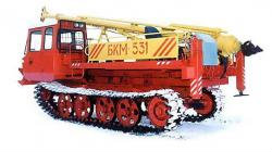Бурильно-крановая машина БМ-205Д (ямобур) на базе МТЗ-82 3