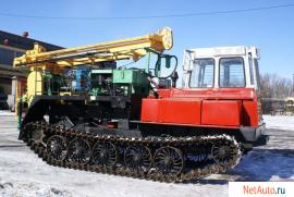 Бурильно-крановая машина БМ-205Д (ямобур) на базе МТЗ-82