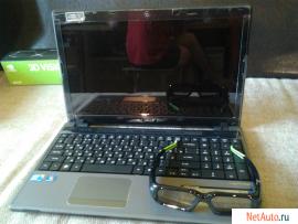 3D ноутбук Acer Aspire 5745DG + nVidia 3D очки