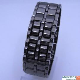 LED-часы Iron Samurai (сталь) 4