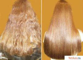 Кератиновое выпрямление и восстановление волос