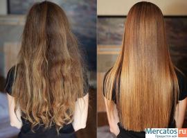 Кератиновое выпрямление и восстановление волос 3