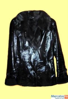 Куртка дубленка кожаная 42- 44р 2
