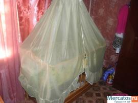Детская кровать маятник с ящиком 2