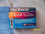тест-полоски для глюкометра "one toush ultra" и "one toush easy"