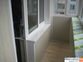 Пластиковое и алюминиевое остекление балконов 2