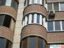 Пластиковое и алюминиевое остекление балконов 4