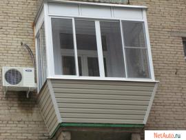 Теплое остекление балкона 7 915 037-86-39