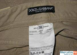 Продам Джинсы D&G новые бежевые оригинал (42) 3