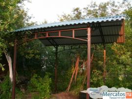 навесы,теплицы,беседки и детские городки 8