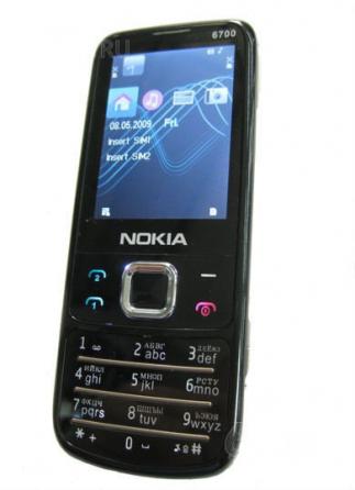 Nokia 6700 TV с 2 сим-картами, ТВ, FM, mp3, Bluetooth