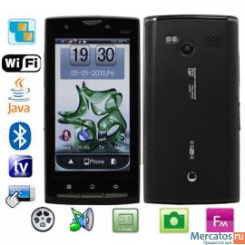Sony Ericsson X10 Xperia, 2sim, TV, WiFi, FM, mp3, Java