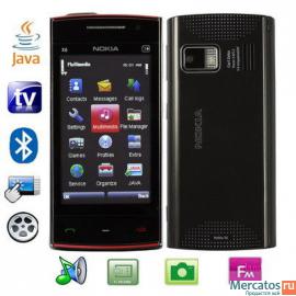 Nokia X6 2sim, TV, Java, FM, mp3, Java, Opera
