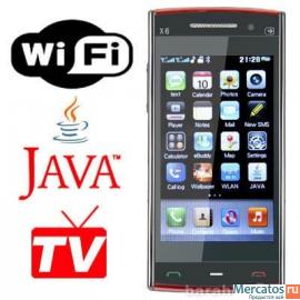 Nokia X6 TV Wi-Fi, 2sim, TV, WiFi, FM, mp3, Java, Opera 2