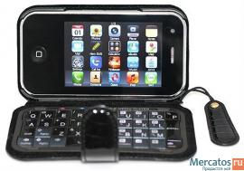 iPhone 3G T2000 с чехлом-qwerty-клавиатурой, 2sim