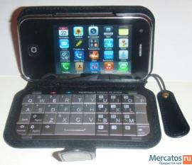 iPhone 3G T2000 с чехлом-qwerty-клавиатурой, 2sim 2