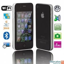iPhone 4GS 2sim, WiFi, FM, mp3, Java, Opera mini rus
