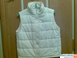 Стёганный жилет для девочки.