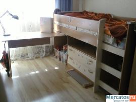 Продается высокая кровать