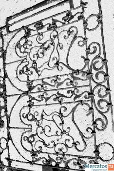 Дачные ворота. Кованый металл, ручная работа 2