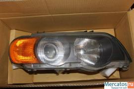 Передние фары на бмв х5 е53 2001 года б/у