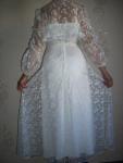 гипюровое свадебное платье