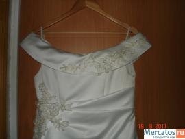 Великолепное свадебное платье (р-р 48-50,рост158,а - силуэт) 3