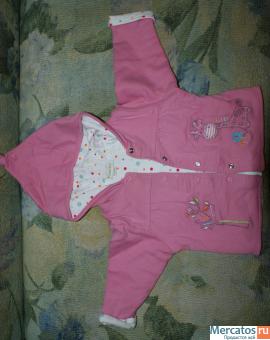 Курточки для девочки 3-6мес (Англия)