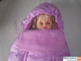 Продам конверт для новорожденного зима