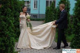 Бесподобное свадебное платье Бенджамин Робертс 930 2