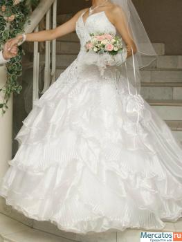 Продаю красивое свадебное платье!