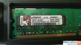 Память DDR 2 Kingston 1Gb х 3 шт