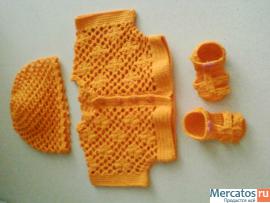 новый вязанный крючком комплект