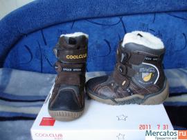 Новые зимние сапожки Coolclub, р. 27.
