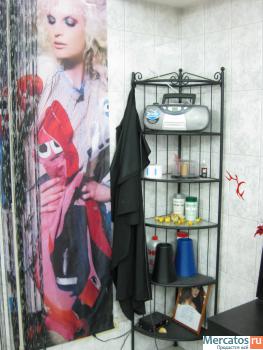 Стеллаж железный, угловой